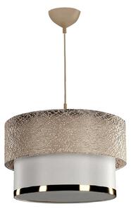 Lustra PWL-1090, aur alb, D30x20 cm