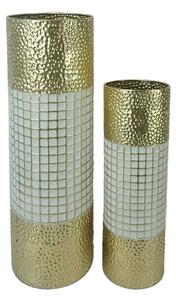 Set 2 vaze Tripo, Auriu, 20x20x61 cm