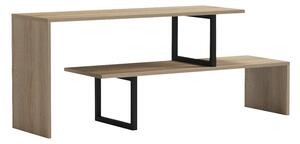 Comoda TV Lillant, Sonoma, 160x30x45 cm