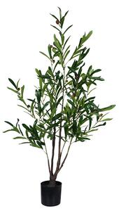 Planta decorativa Olive treeghiveci, verde, H120 cm