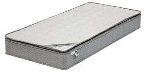 Saltea Perfecto cu arcuri continue pe o singura parte, cu strat superior de 18-20cm, Alb, 90x190 cm