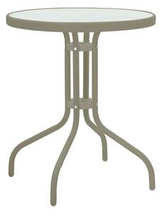 Masa dining Watson, Sampanie, Auriu, 60x60x70 cm
