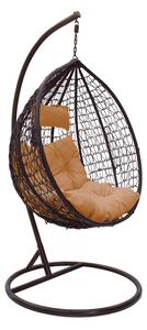 Balansoar Zafer, Gri - Maro, 106x103x200 cm
