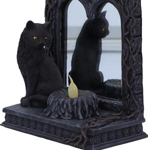 Oglinda de birou pisica neagra Magic Mirror 21,5 cm