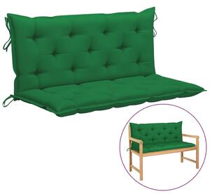 Pernă pentru balansoar, verde, 120 cm, material textil