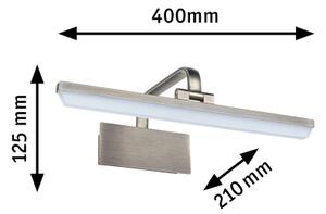 Paulmann 95569 - Lampă pentru tablouri RENAN LED/9,5W 230V 40 cm alamă