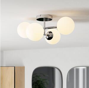 Eglo 902098 - Plafonieră LED aplicată pentru baie CASTROVIDO 4xG9/4,2W/230V IP44 crom