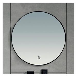 Brilagi-LED VERESE Oglindă de baie LED/19W/230V 60 cm neagră IP44 CRI 90 cu dimmer + CCT