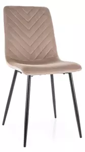 Scaun de masă DAREN VELVET bej