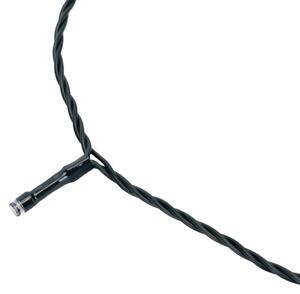 Aigostar - Ghirlandă luminoasă solară LED pentru Crăciun 200 LED/8 funcții, 22 m, IP65, alb rece, 800 mAh