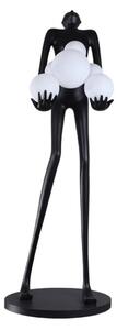 Immax 08808XL - Lampă de podea SILUETTE 6xE27/25W/230V 180 cm Human Ball