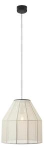Markslöjd 108956 - Lustră suspendată pe cablu AIKO 1xE27/60W/230V Diam. 37 cm crem/negru