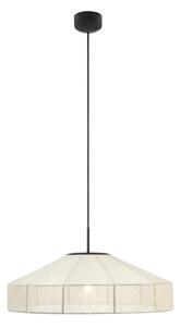 Markslöjd 108955 - Lampă suspendată pe cablu ALIA 1xE27/60W/230V, diam. 57 cm, crem/negru