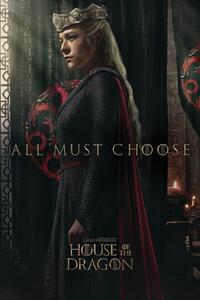 Poster de artă House of the Dragon - Princess Rhaenyra Targaryen