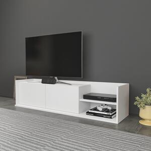 Comoda TV Krog, alb, PAL, 160x35x37 cm