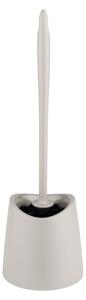 Perie de WC taupe din plastic Portes – Allstar