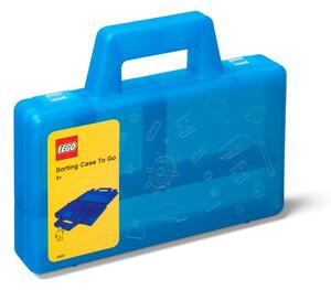 Cutie depozitare LEGO® To Go, albastru