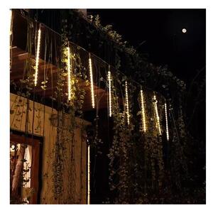 Ghirlanda LED de Craciun, 288 LED, lumina alba-calda, interior-exterior, IP44, 8 bucati