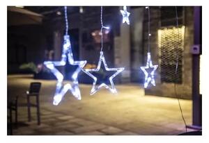 Perdea luminoasa, 138 LED-uri, alb rece, 8 moduri iluminare, telecomanda, intrare USB