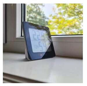 Termometru si higrometru digital 5 in 1, display LCD, semnal sonor, ceas, alarma, calendar
