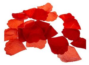 Trandafir criogenat, 100 petale, iluminare LED, lumina alba calda, sticla/plastic, 22x11,5 cm, rosu