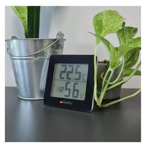 Termometru si higrometru digital 5 in 1, display LCD, semnal sonor, ceas, alarma, calendar