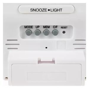 Termometru si higrometru digital 5 in 1, display LCD, semnal sonor, ceas, alarma, calendar