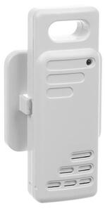 Termometru si higrometru digital, multifunctional, 433Mhz, 11x9x2,5 cm, alb