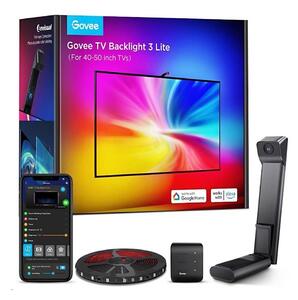 Govee - TV Backlight 3 Lite TV 40-50" SMART LED retroiluminare RGBICW Wi-Fi IP67 + telecomandă