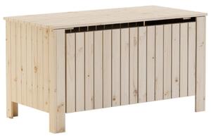 Cutie de depozitare cu capac "RANA" 100x49x54cm, lemn masiv pin