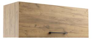 Dulap de baie suspendat TAVAZ, 80x30x30, stejar craft