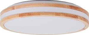 Brilliant - Plafonieră LED LASKOS LED/22W/230V, diam. 38 cm, lemn de hevea
