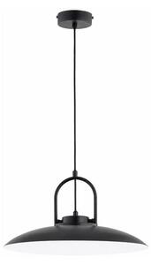 Lampă suspendată pe cablu HATTORI 1xE27/15W/230V, neagră