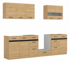 Set de bucătărie modular Berna 120, 260x47cm