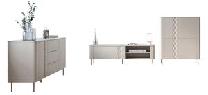 Set de living Tortesi 104, Cașmir, PAL laminat, MDF