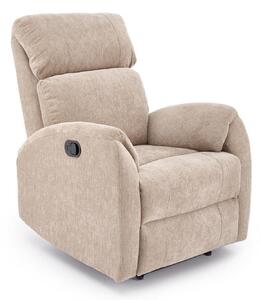 Fotoliu recliner Houston 2198, Bej, Tapiterie, 79x82x95cm, 35 kg