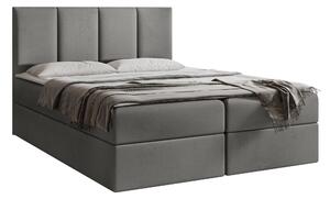 Pat boxspring Oppidum, Tapiterie, 103x144x205cm, 116.5 kg, Lemn: Pin