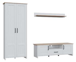 Set de living Balmave 120, Stejar Grandson, Pin Anderson, PAL laminat