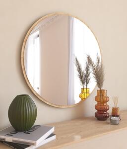 Oglinda Ozze, stejar, 60x60 cm