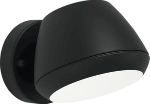 Aplică cu LED integrat Nivarolo 4,6W 400 lumeni, pentru exterior IP44, negru
