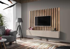 Mobilier living Vertic (stejar artisan + cașmir). 1118828