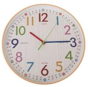 Ceas de perete Colorful, diam. 30,5 cm, plastic