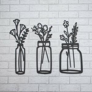 DUBLEZ | Autocolant 3D flori pentru perete