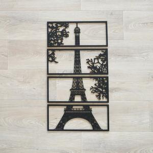 DUBLEZ | Tablou din lemn pentru perete - Turnul Eiffel