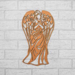 DUBLEZ | Înger din lemn pentru perete - Păzitor