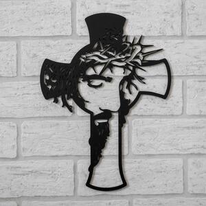 DUBLEZ | Cruce din lemn pentru perete cu Isus