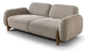 Set canapea semiextensibila si 2 fotolii Boucle Belize