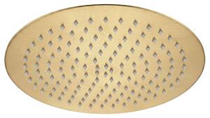 Cap de duș rotund REA JS-P014BG 30cm Brush Gold