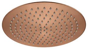 Cap de duș rotund REA JS-P014BRG 30cm Brush Copper