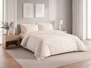 Lenjerie de pat din bumbac PINK HEART CHARM alb, 100% bumbac Dimensiune lenjerie de pat: 70 x 90 cm | 140 x 200 cm